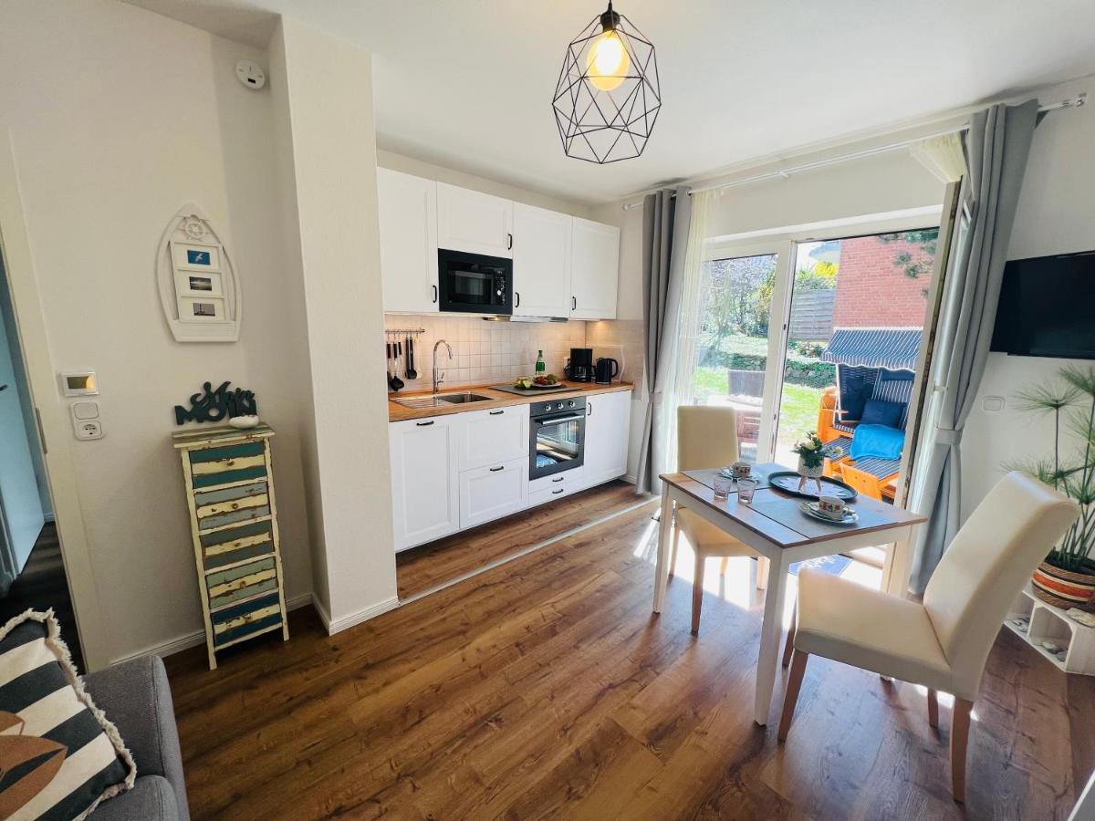 Seelund - Meeresrauschen Lauschen - Ruhiges Sonniges Apartment Mit Garten Und Terrasse Nahe Strand Und Ostsee Schönhagen Eksteriør billede